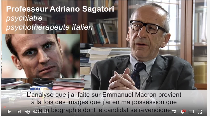 Γνωστός Ιταλός ψυχίατρος: «Ο Μακρόν είναι ψυχοπαθής και ως εκ τούτου εξαιρετικά επικίνδυνος» (βίντεο)